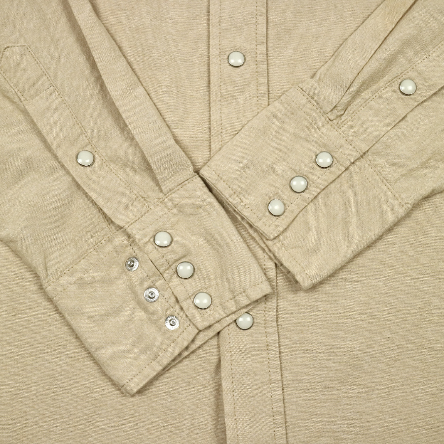 90s Wrangler Long-sleeve Western Shirt Size L