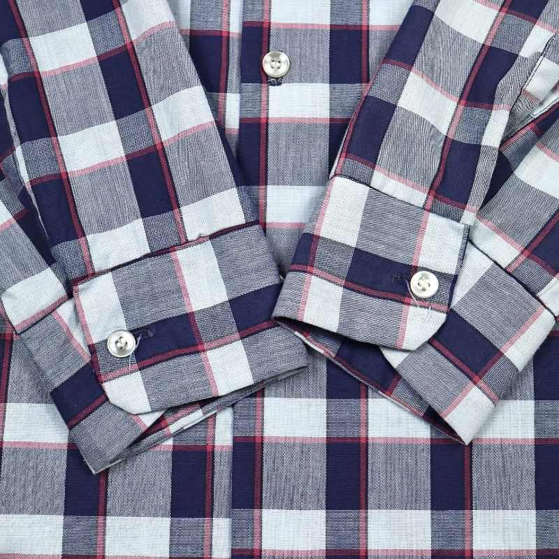 80s Vintage Sears Fieldmaster Plaid Shirt Size L