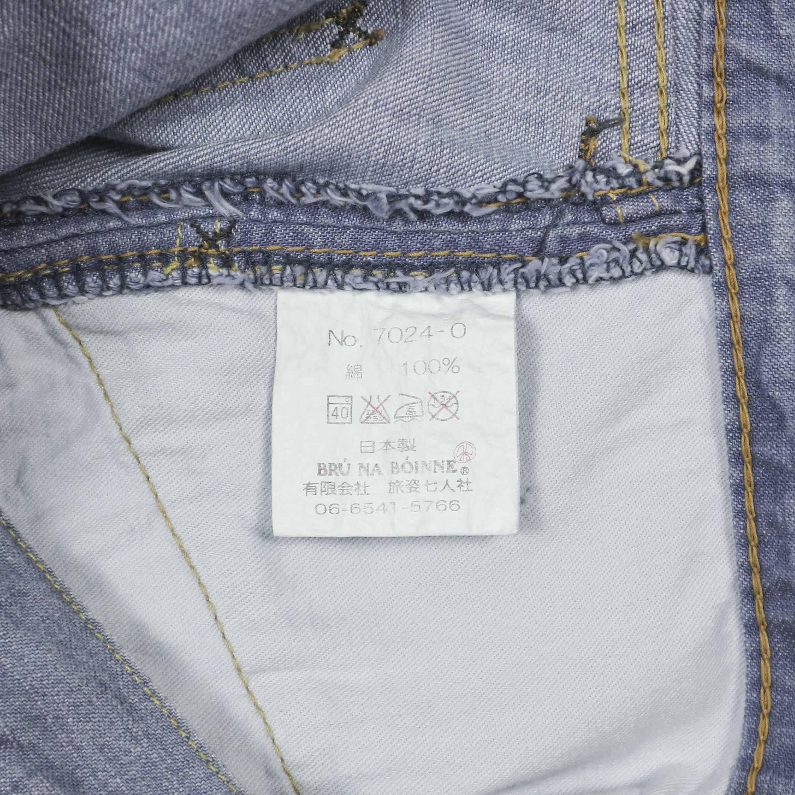 Brú Na Bóinne Japan Made Denim Jeans Size 30