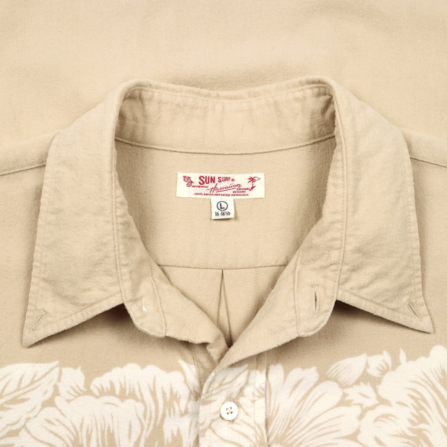 Sun Surf Japan Pull-over Cotton Shirt Size L
