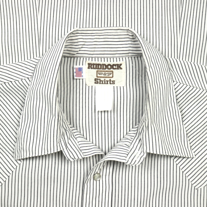 Vintage Ruddock USA S/S Western Shirt Size XL