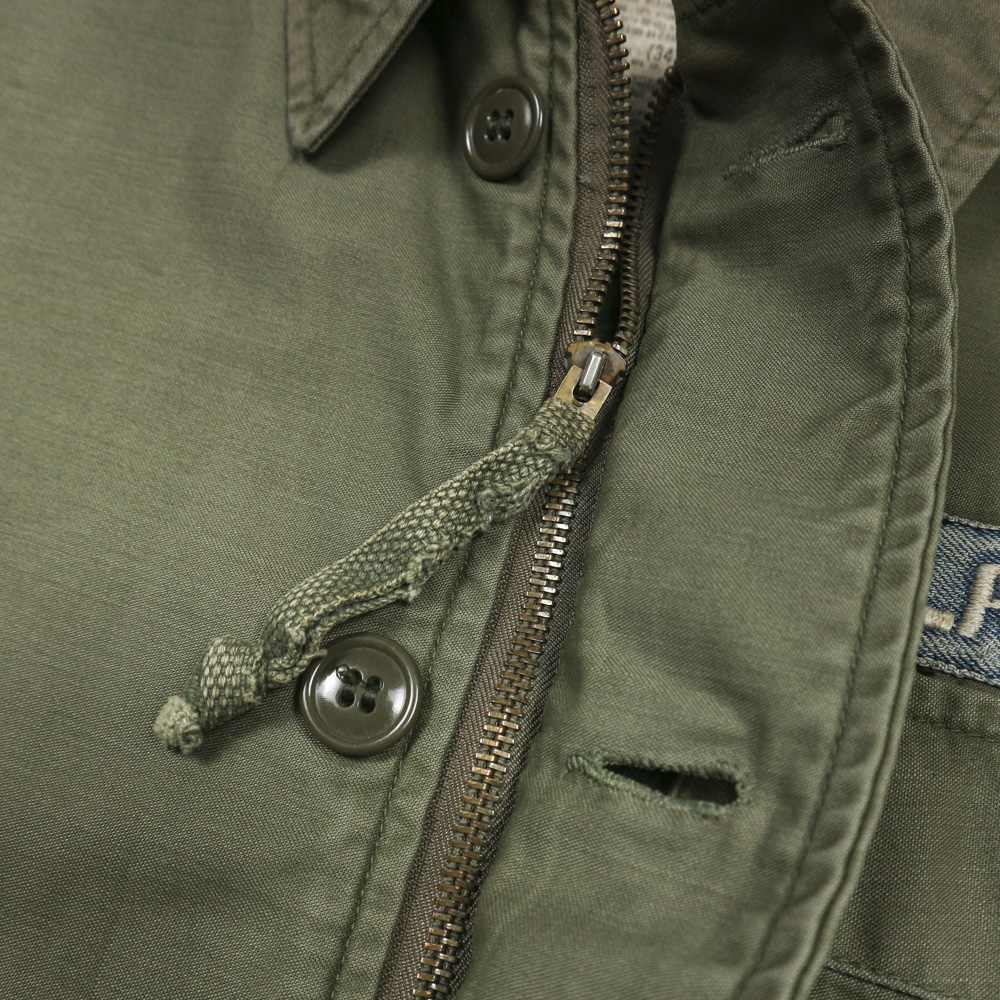 Vtg 80s U.S. Navy A-2 Deck Jacket Size S