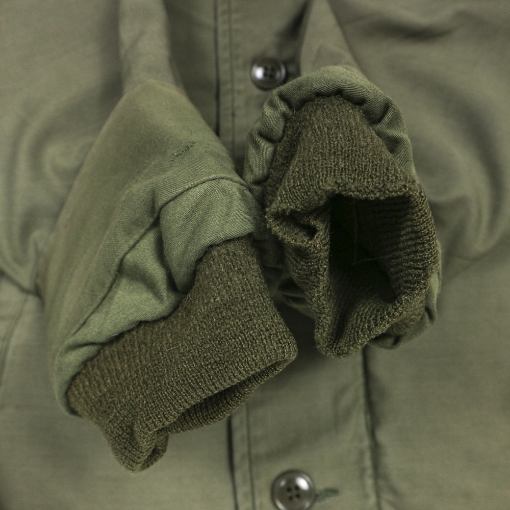 Vtg 80s U.S. Navy A-2 Deck Jacket Size S