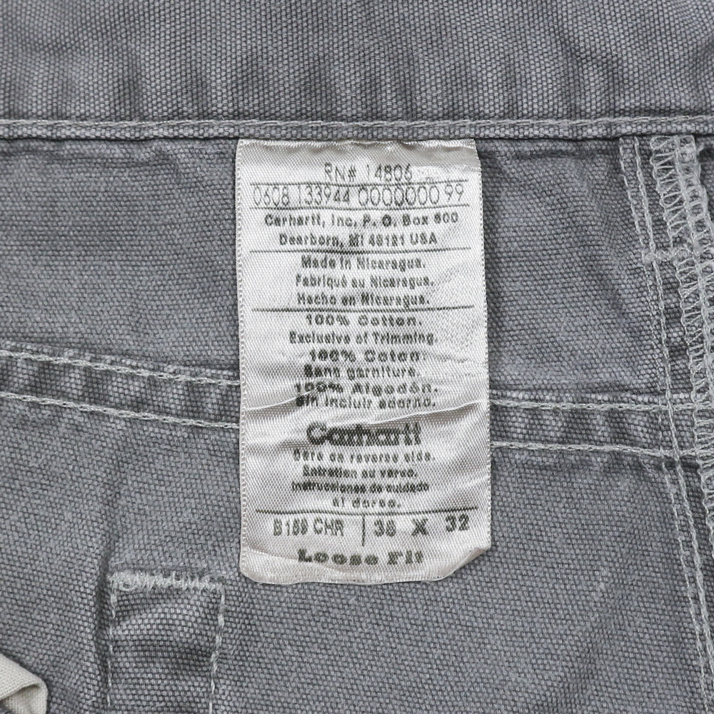 00s Carhartt B159 Canvas Carpenter Pants Size 38