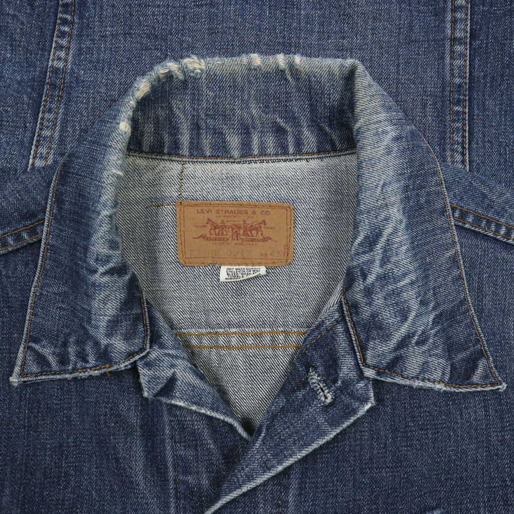 Vtg 70s Levi's USA Type 3 Denim Jacket Size L