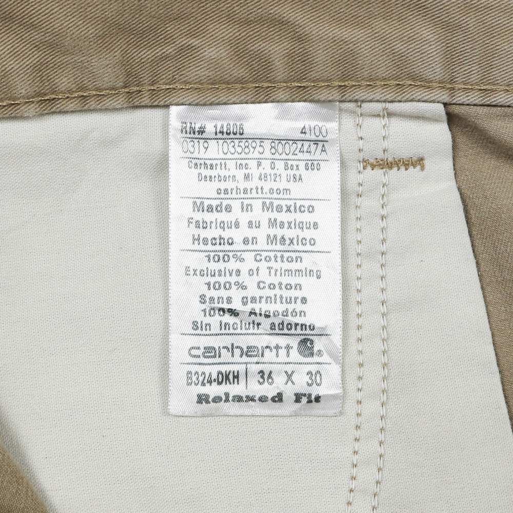 Carhartt Cotton Twill Carpenter Pants Size 36
