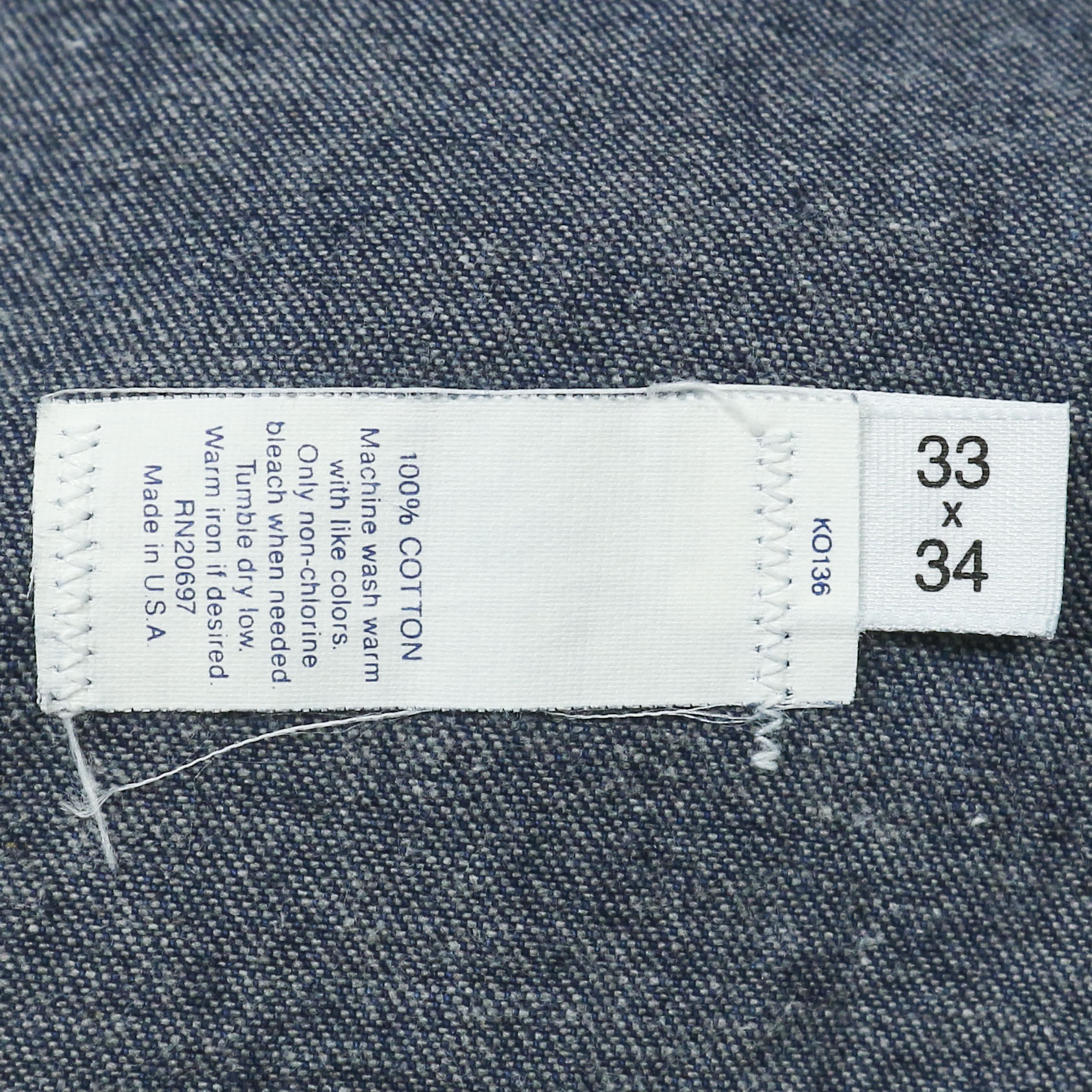 Vintage 80s Dickies Denim Painter Pants Size 31