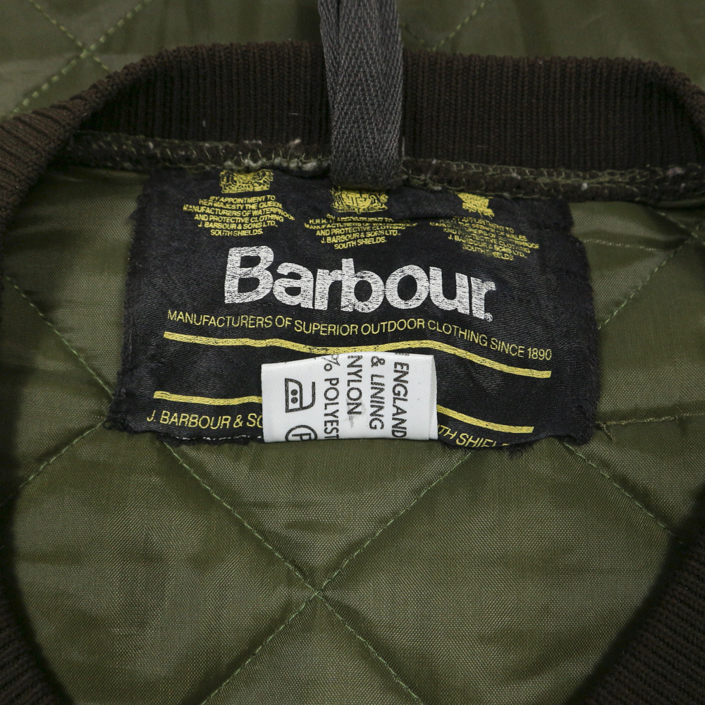 Barbour England Quilt-lined Hunting Jacket Size XL