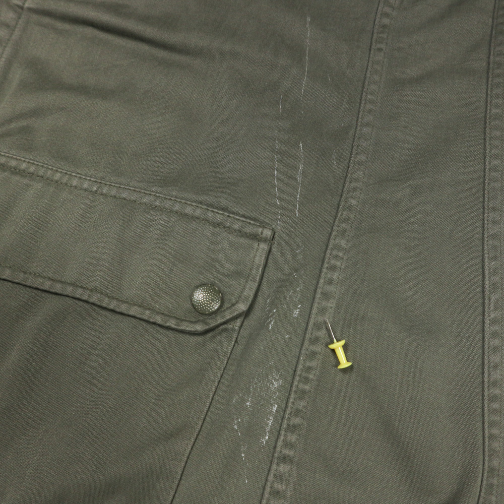 80s French Army Olive Field Jacket Size S