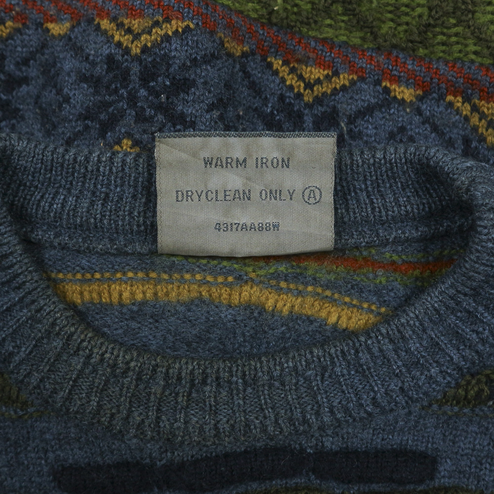 Geccu Made in Australia 3D Knit Wool Sweater Size S