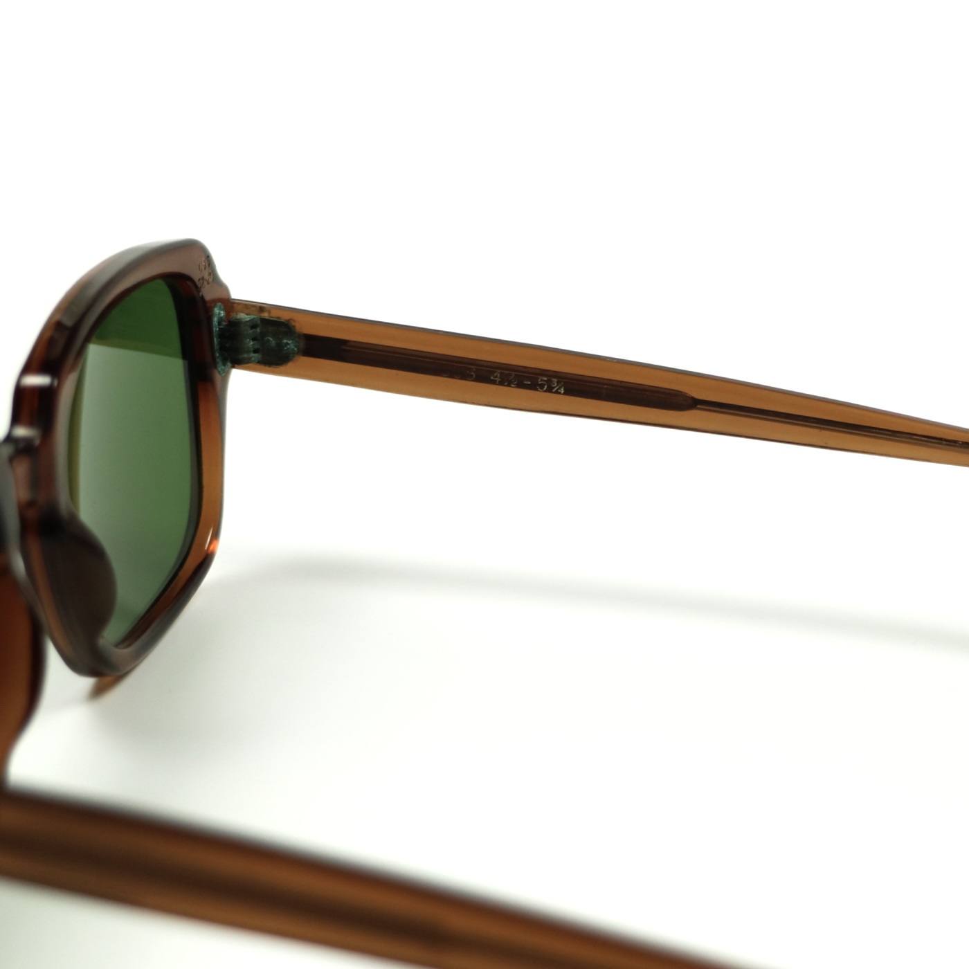 80s U.S. Military Issue Glasses Brown - Green Lens [52-20]