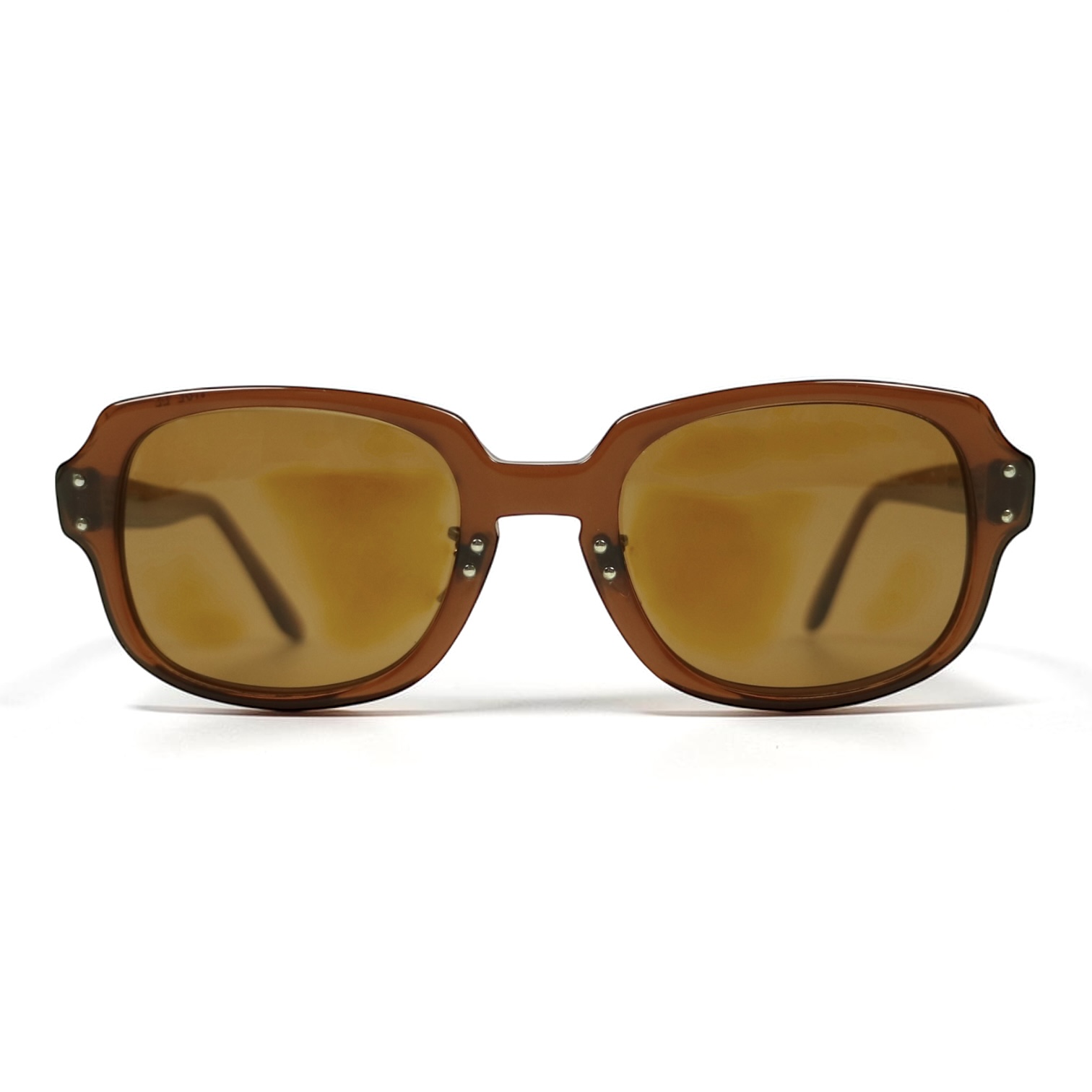 80s U.S. Military Issue Glasses Nose Pads - Brown Lens [52-22]