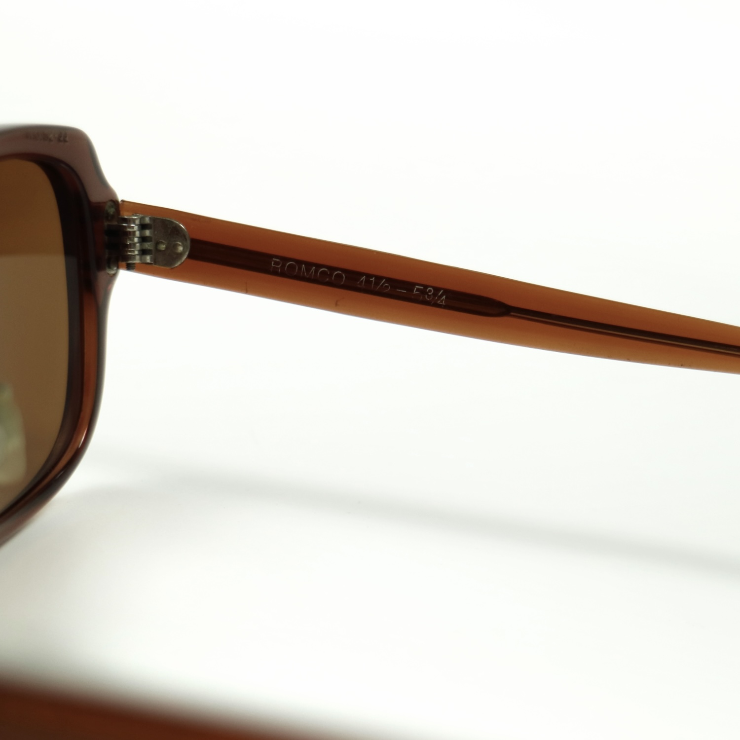 80s U.S. Military Issue Glasses Nose Pads - Brown Lens [52-22]