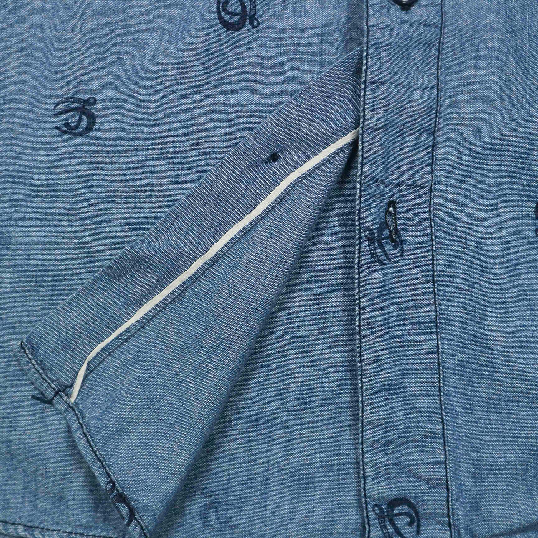 Calee Japan Selvedge Chambray Work Shirt Size S