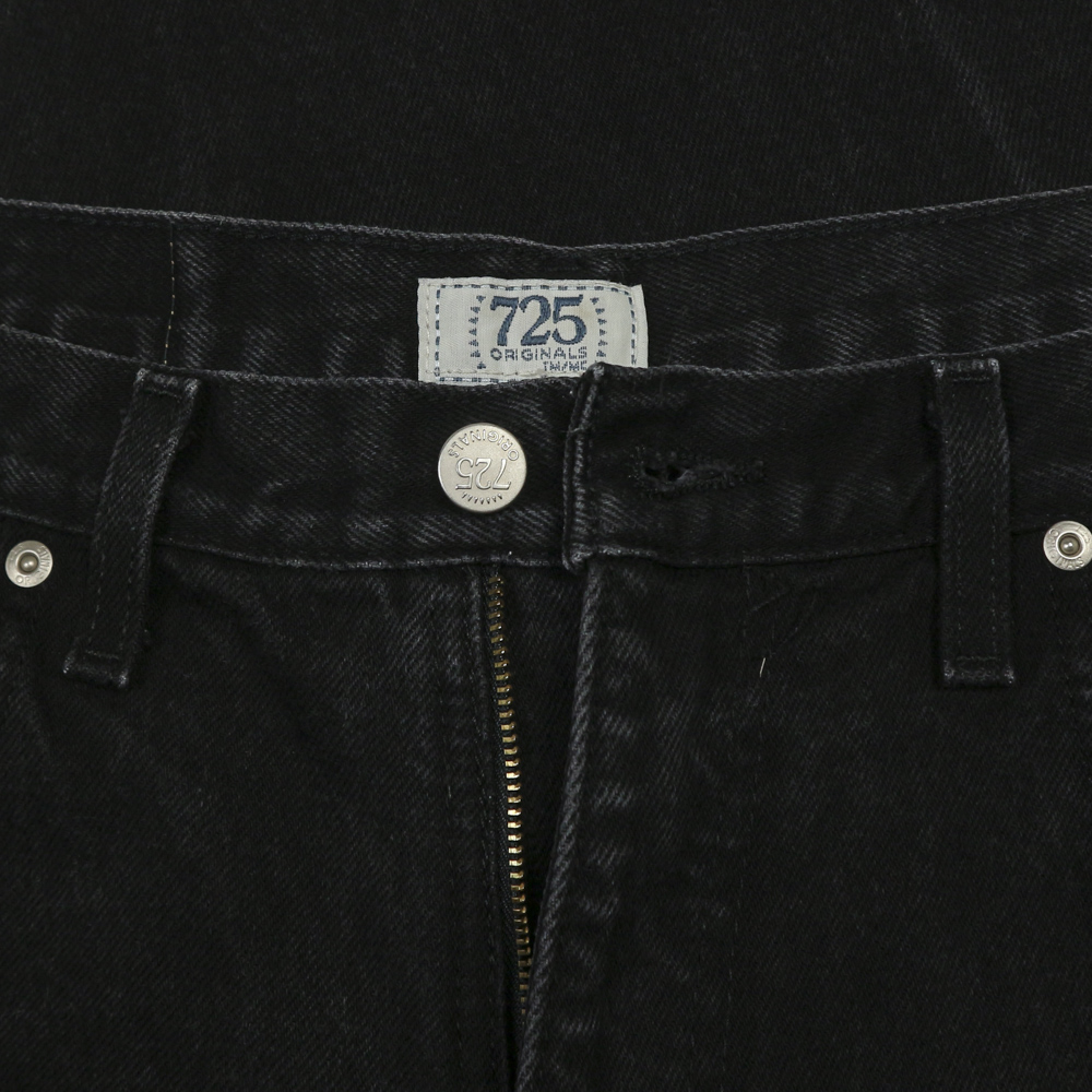725 Originals Brand Black Denim Jeans Size 33