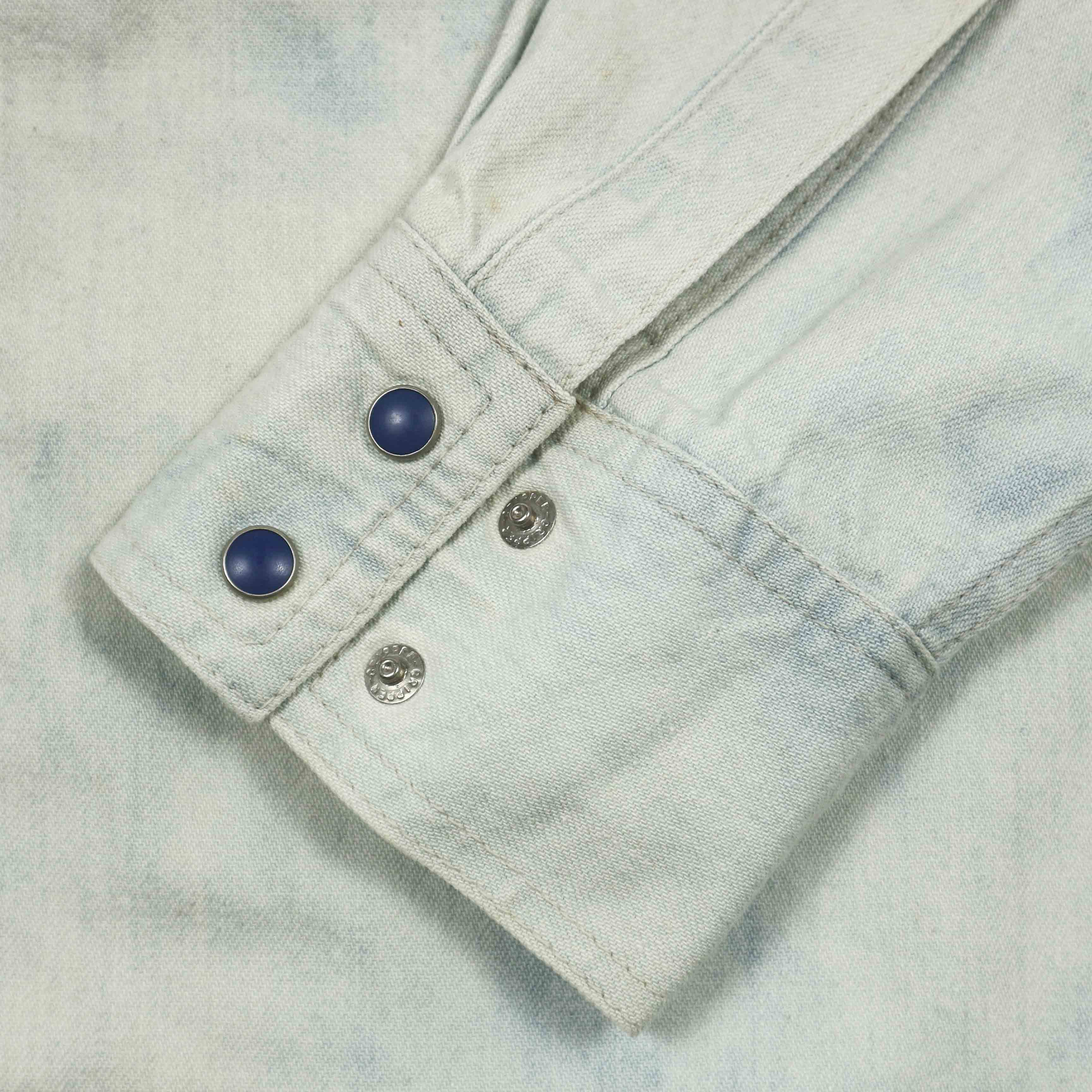 90s Edwin Japan Denim Western Shirt Size S
