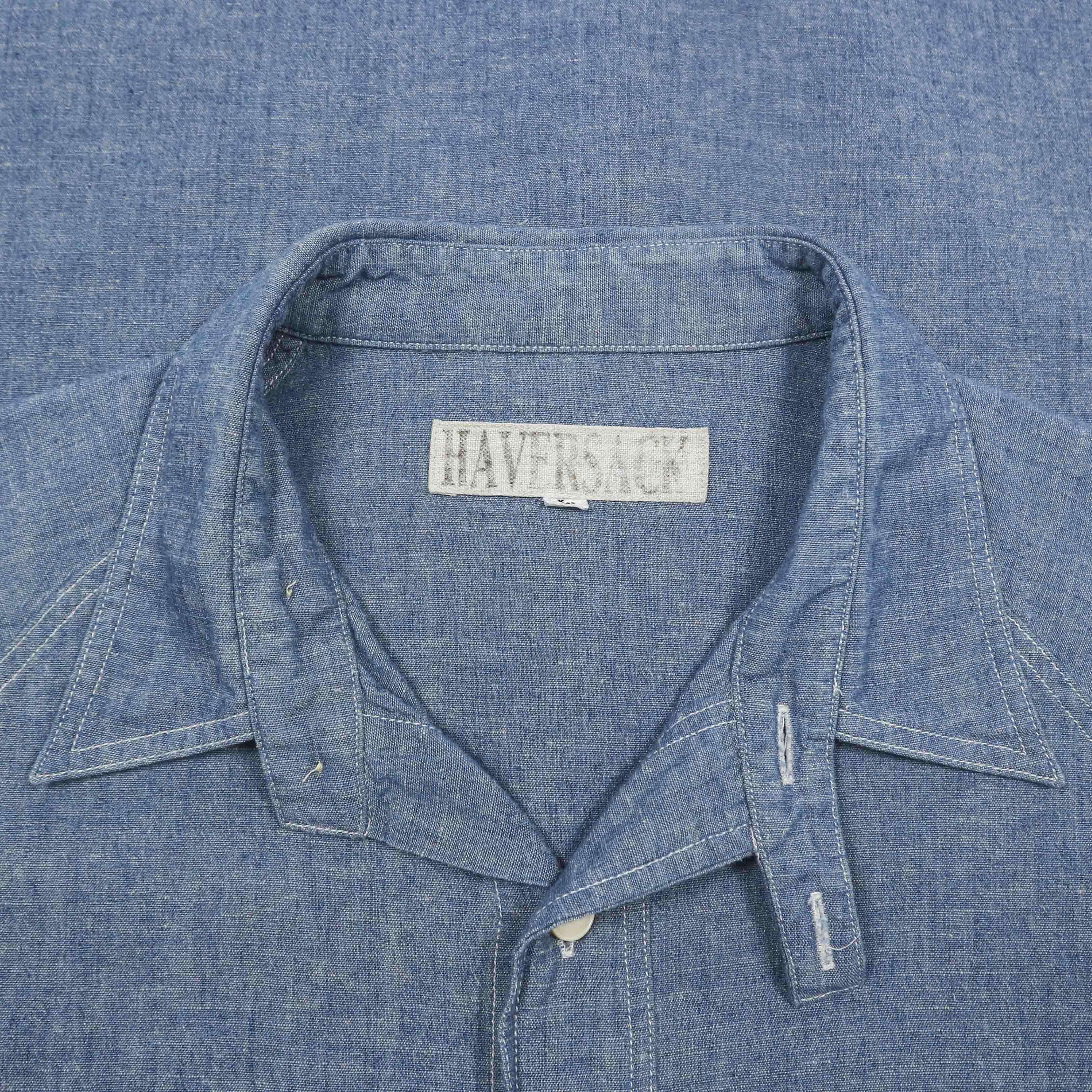 Haversack Japan Chambray Work Shirt Size M