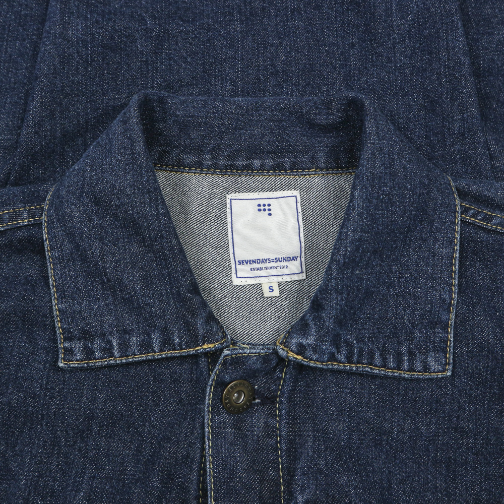 Sevendays=Sunday Type 2 Denim Jacket Size S