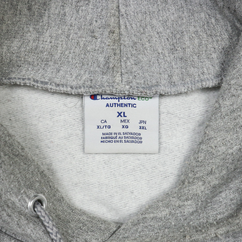 Champion Eco Blank Hoodie Size XL