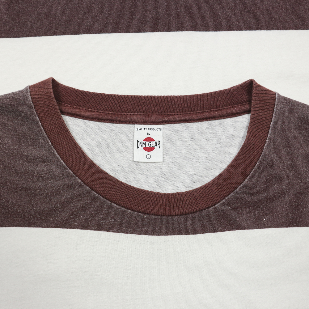 Dnm Gear by Denime Japan Stripe T-Shirt Size L