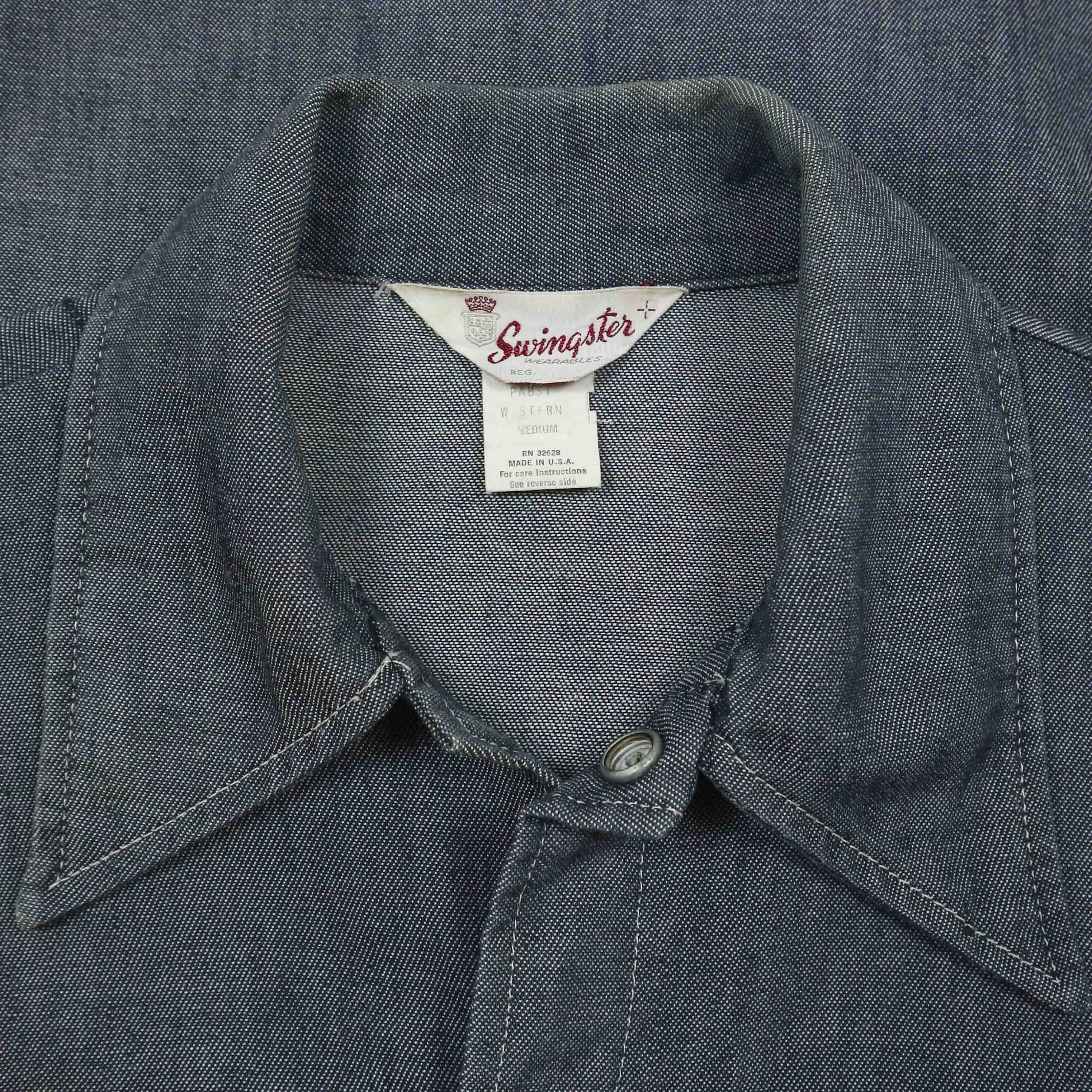 Vintage 80s Swingster USA Denim Jacket Size M