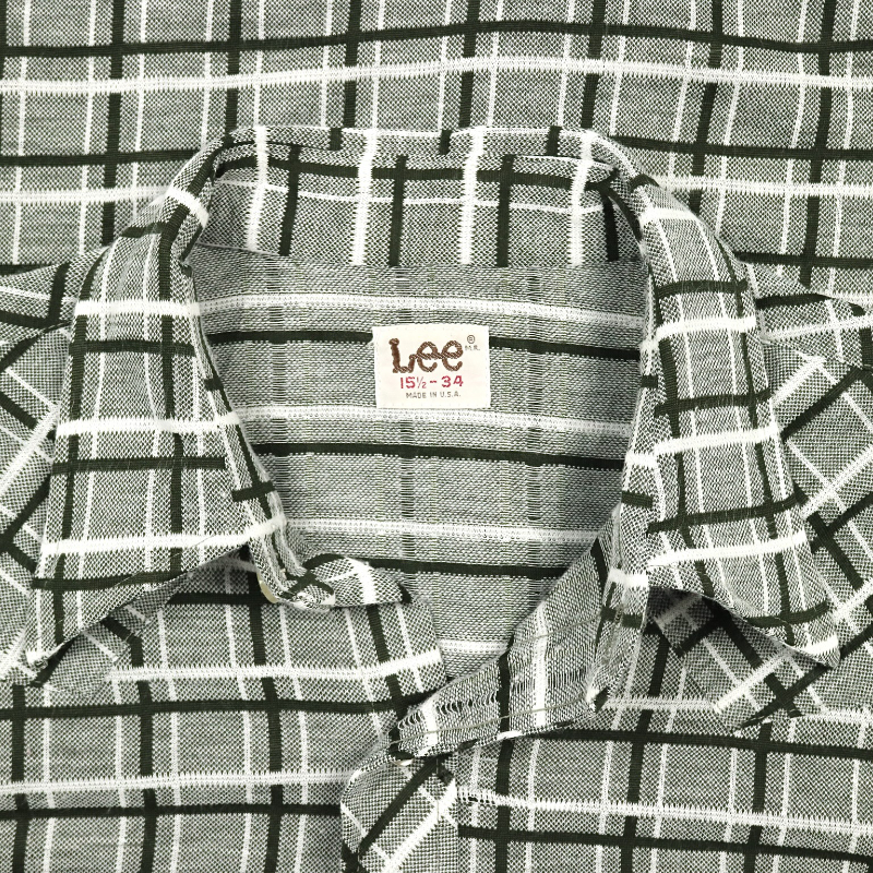 Vintage 80s Lee Made in USA Western Shirt Size M