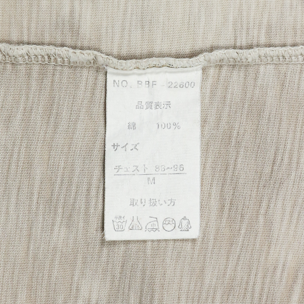 Ball Japan Brand Classic Henley Shirt Size M