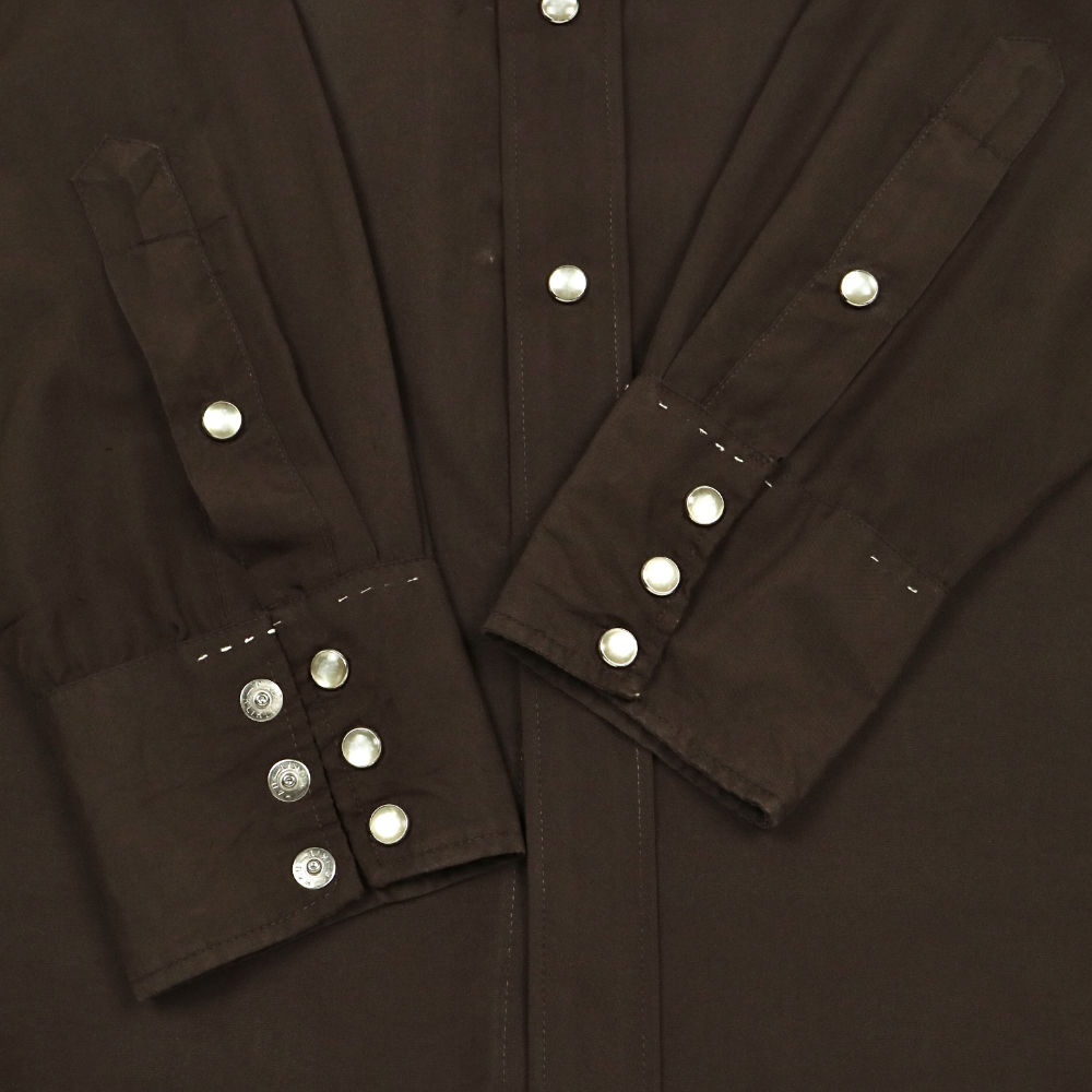 Vintage 70s H Bar C USA Western Shirt Size L
