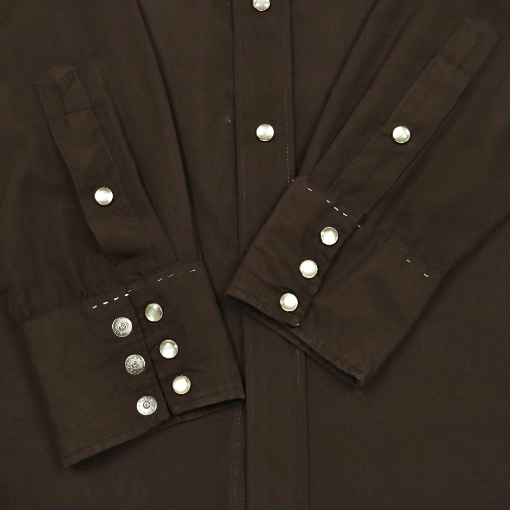 Vintage 70s H Bar C USA Western Shirt Size L