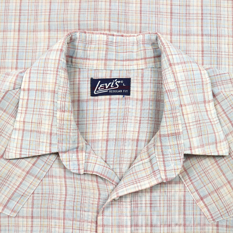 Vintage 80s Levi's S/S Western Shirt Size L