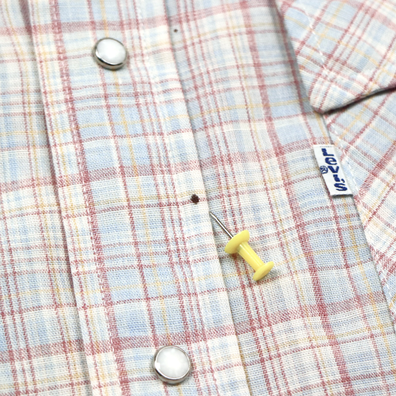 Vintage 80s Levi's S/S Western Shirt Size L