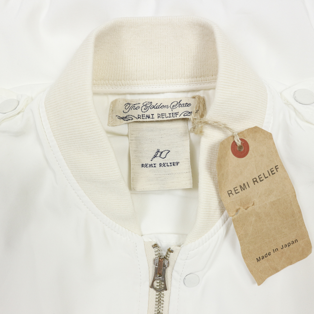 Remi Relief Japan Unlined L-2B Bomber Jacket Size L
