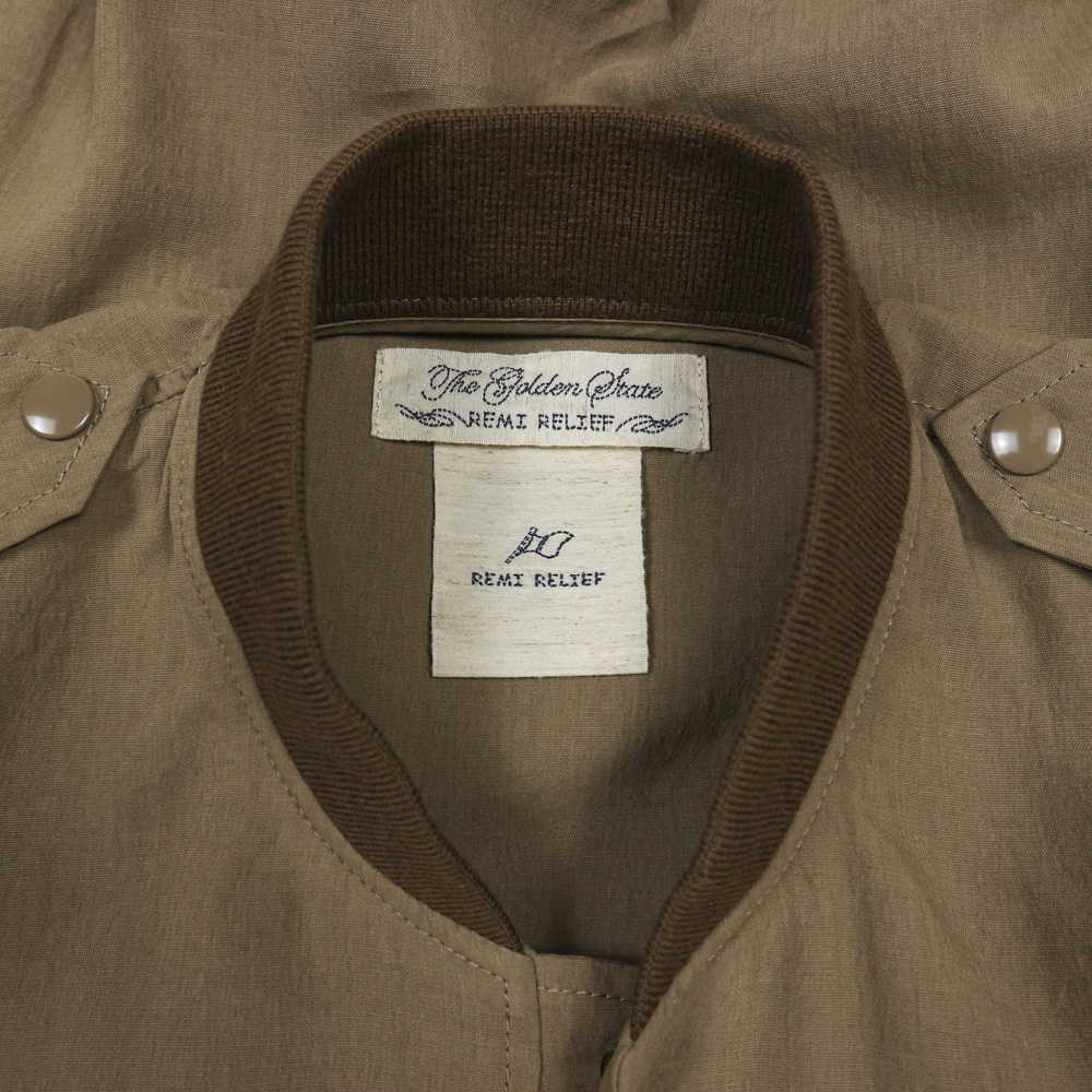 Remi Relief Japan Unlined Bomber Jacket Size M
