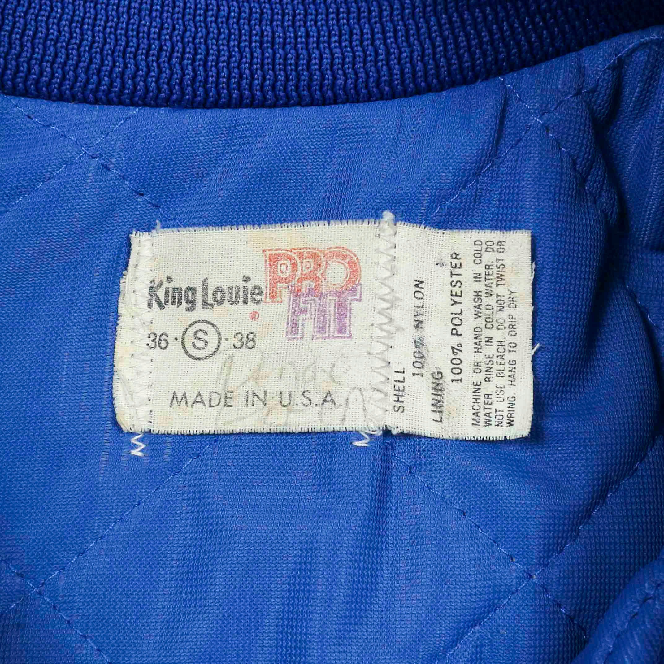 Vtg King Louie Made in USA Sport Jacket Size S