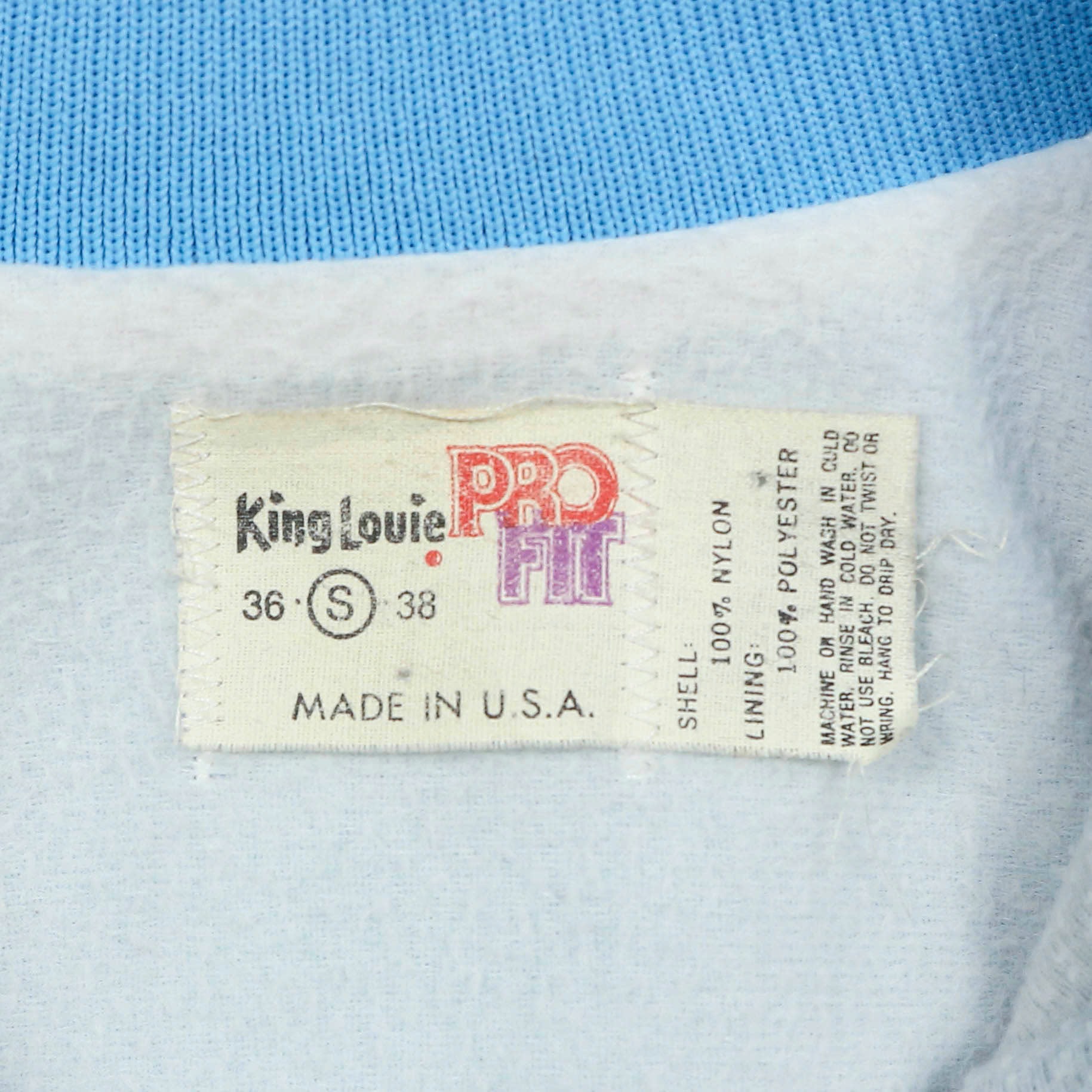 Vtg King Louie Made in USA Sport Jacket Size S