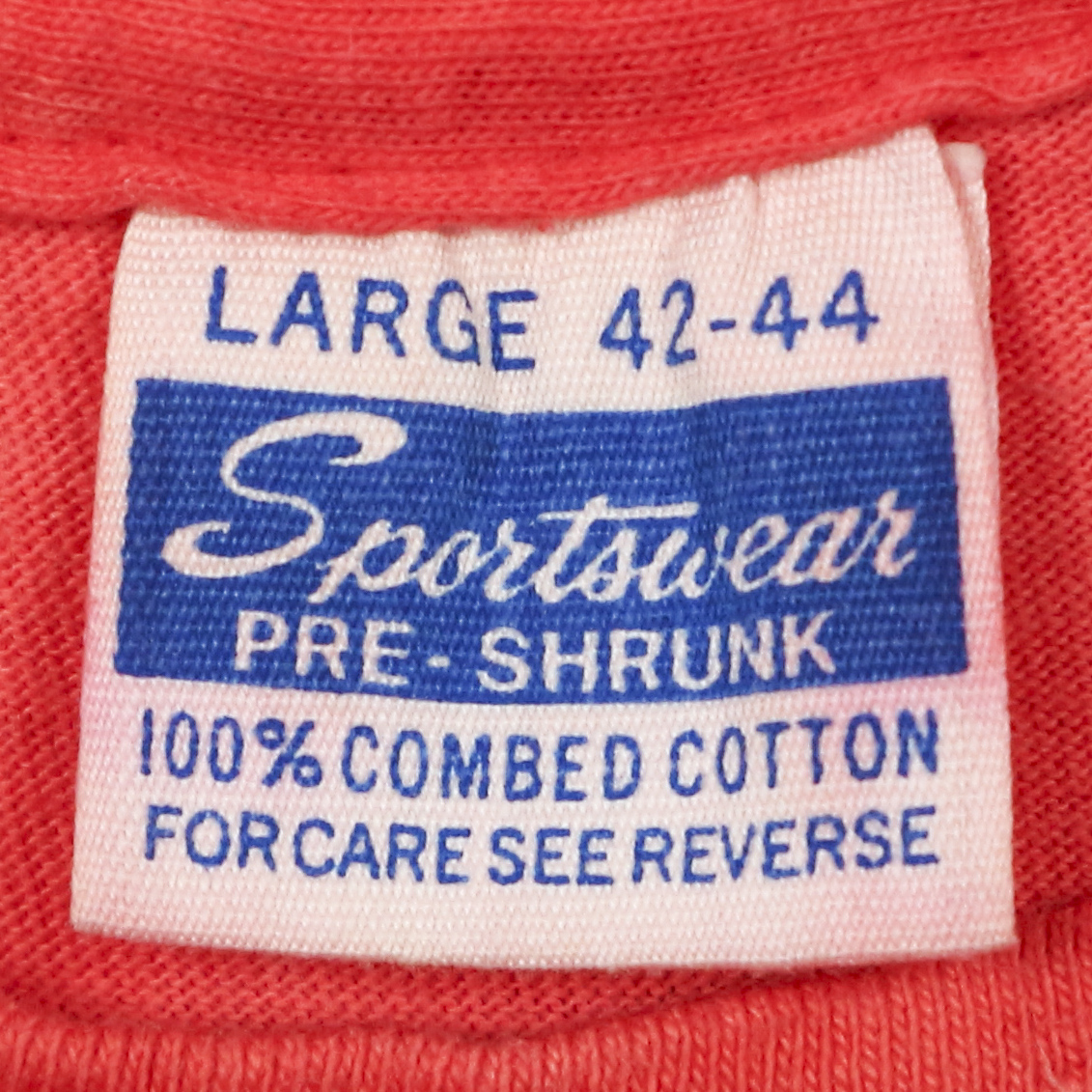 Vintage Sportswear by Stanley Knitwear USA Pocket T-Shirt Size L