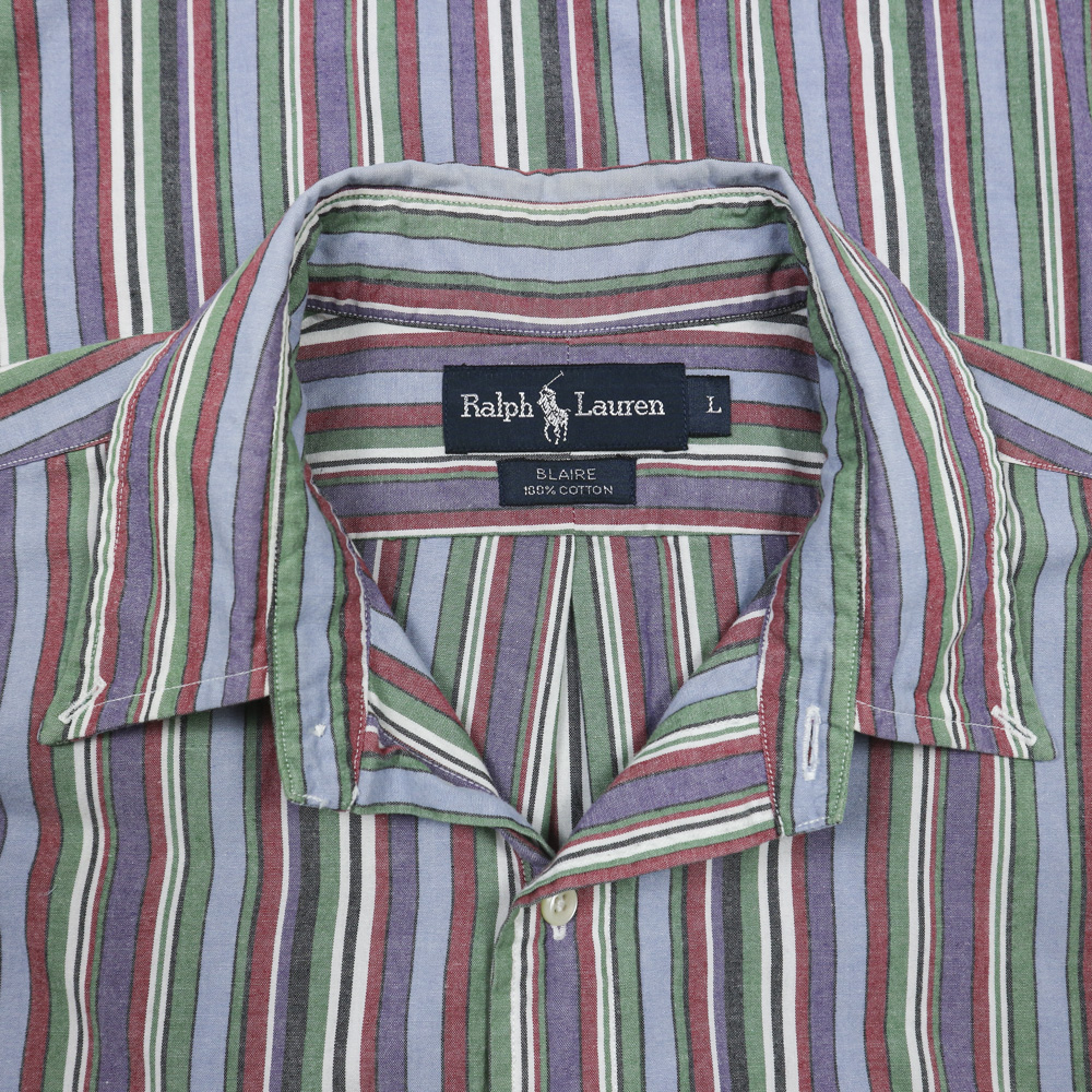 Polo Ralph Lauren Short-sleeve Stripe Shirt Size 2XL
