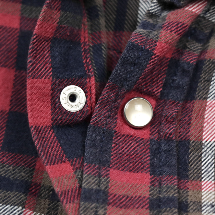 2000s Levi's Flannel Western Shirt Size L
