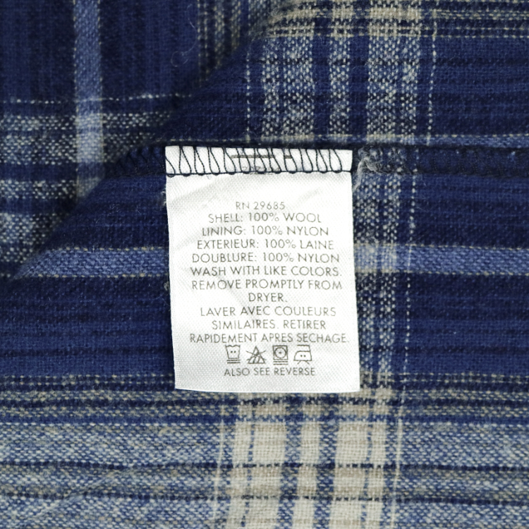 Pendleton Wool Plaid Board Shirt Size M