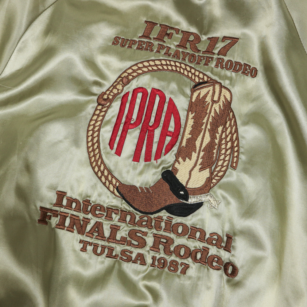 Vintage IPRA Rodeo Original IFR17 Embroidery Jacket Size M