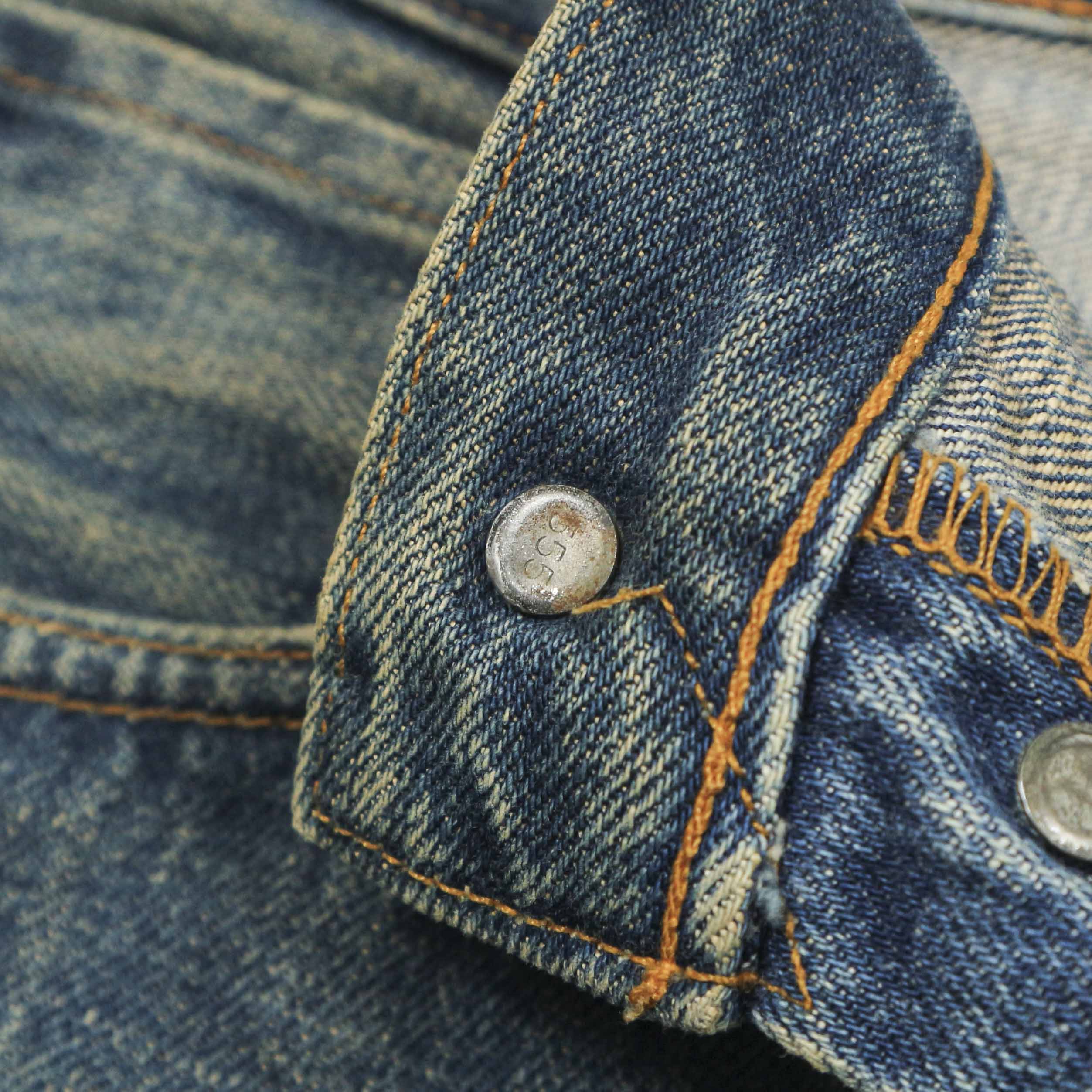 2001 LEVI'S 1947 501 Valencia Factory Made Selvedge Denim Jeans Size 29