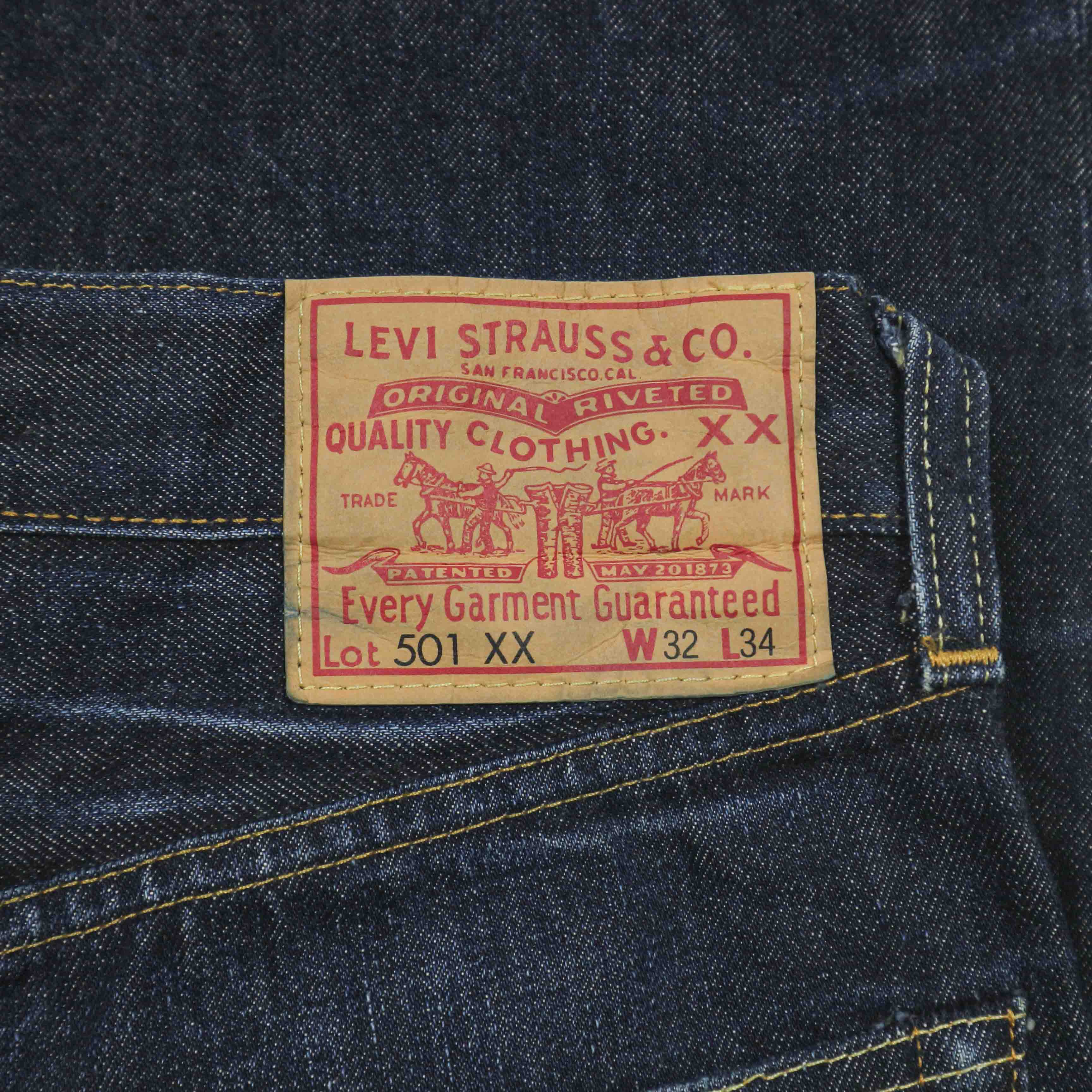 LEVI’S VINTAGE CLOTHING 1955 501 Selvedge Denim Jeans Size 31