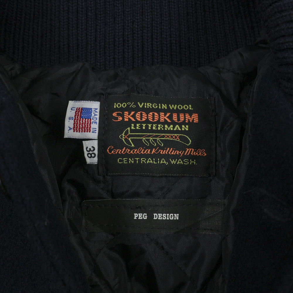 Skookum Made in USA Stadium Jacket Size S