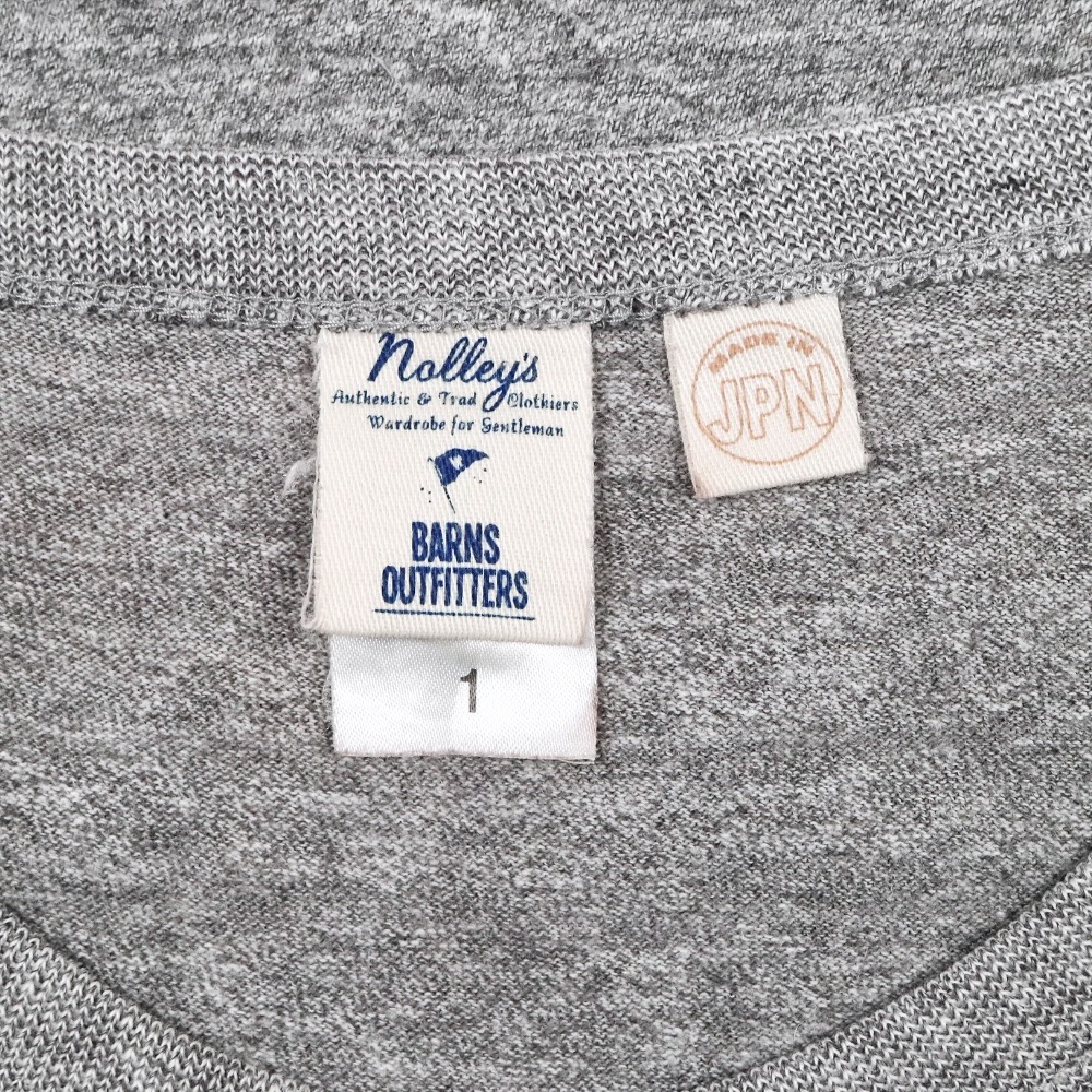 Barns Outfitters x Nolley’s T-Shirt Japan Made Size S