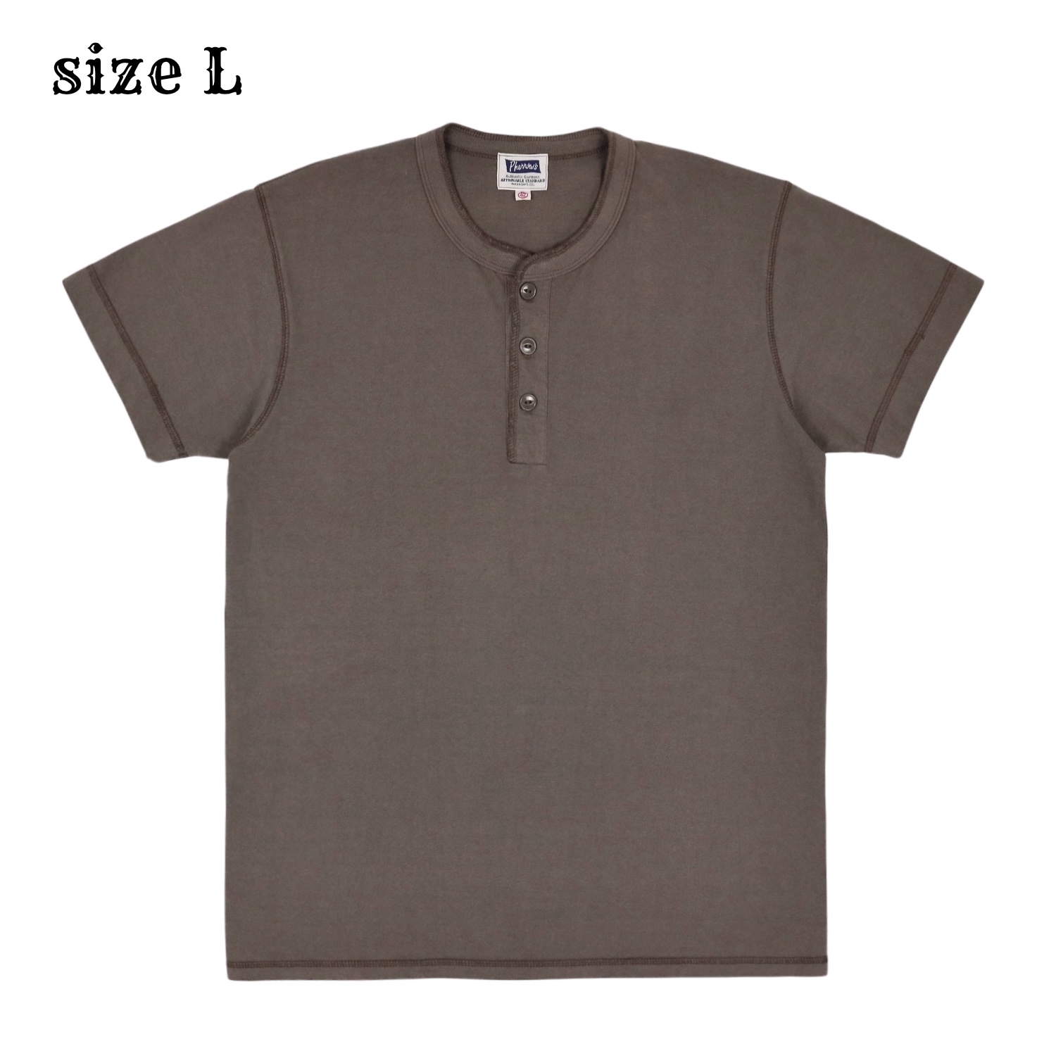 Pherrow's Japan Henley Shirt S/S Size L