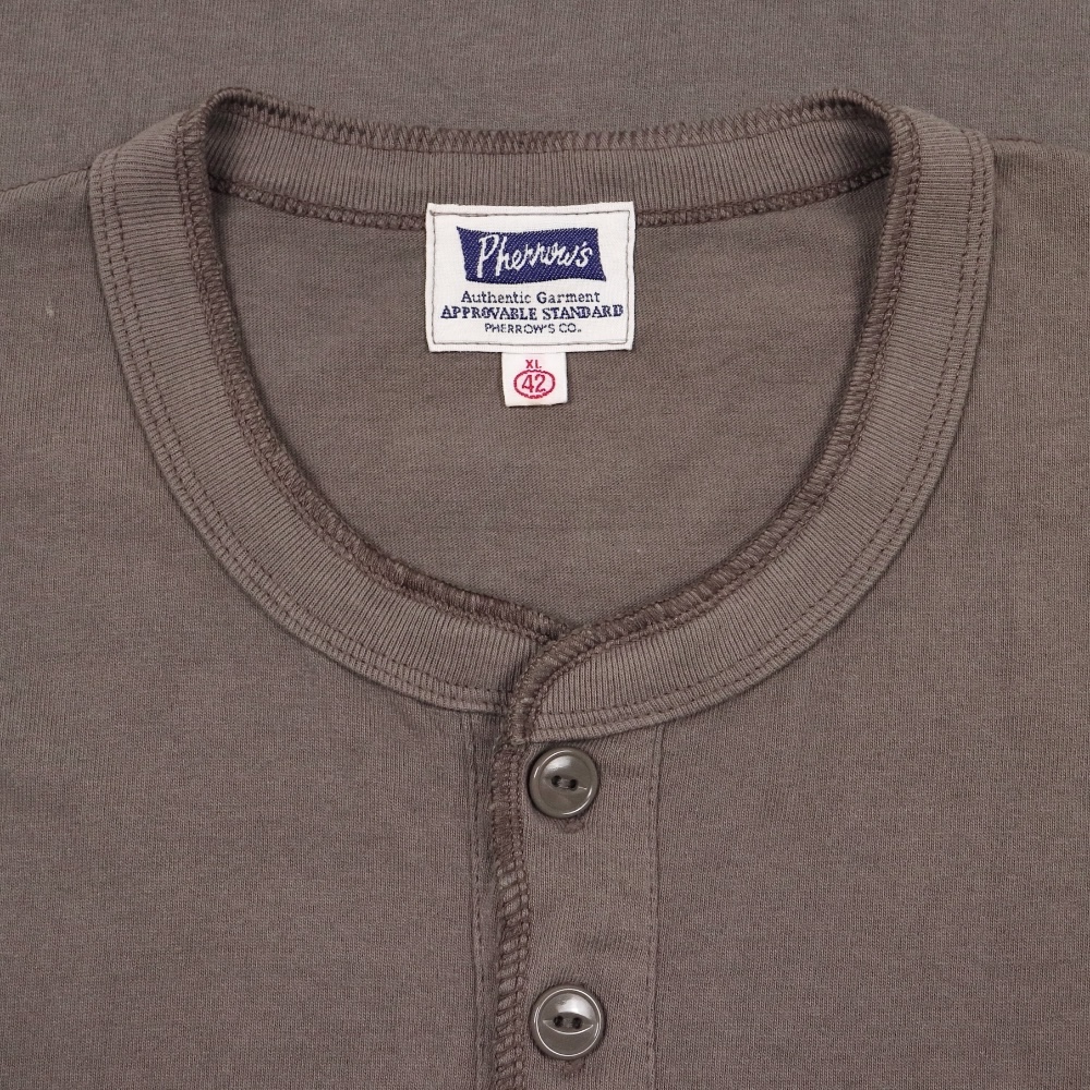 Pherrow's Japan Henley Shirt S/S Size L