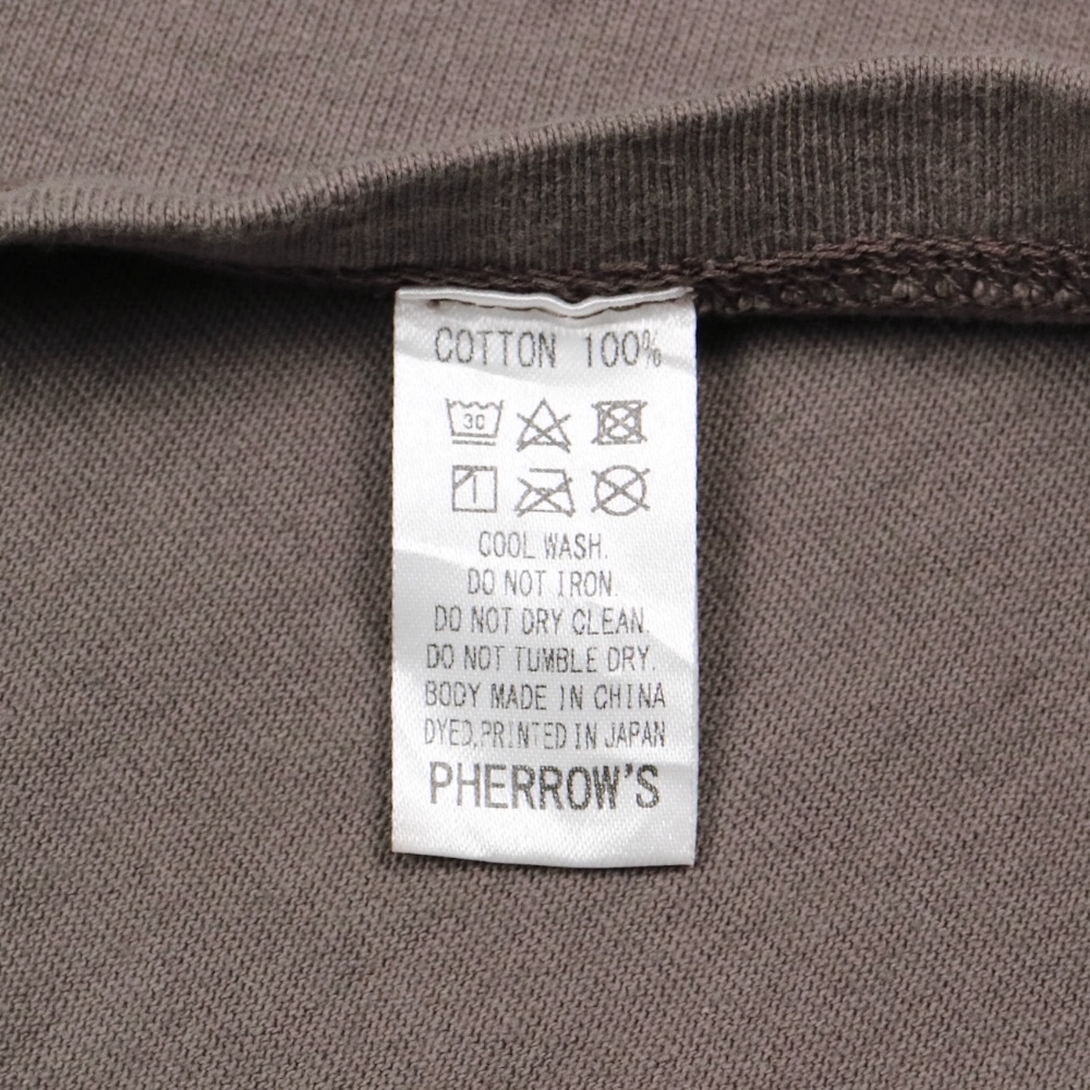 Pherrow's Japan Henley Shirt S/S Size L