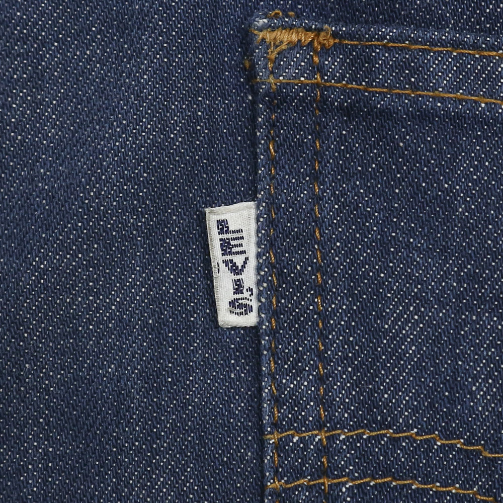 Vtg Early 70s Levi's Denim Bell Bottom Jeans Size 32