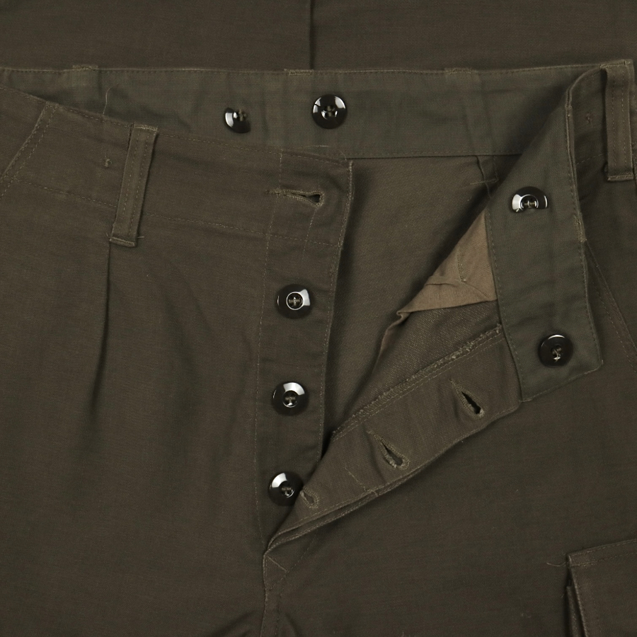 90s German Army Moleskin Cargo Pants Size W32