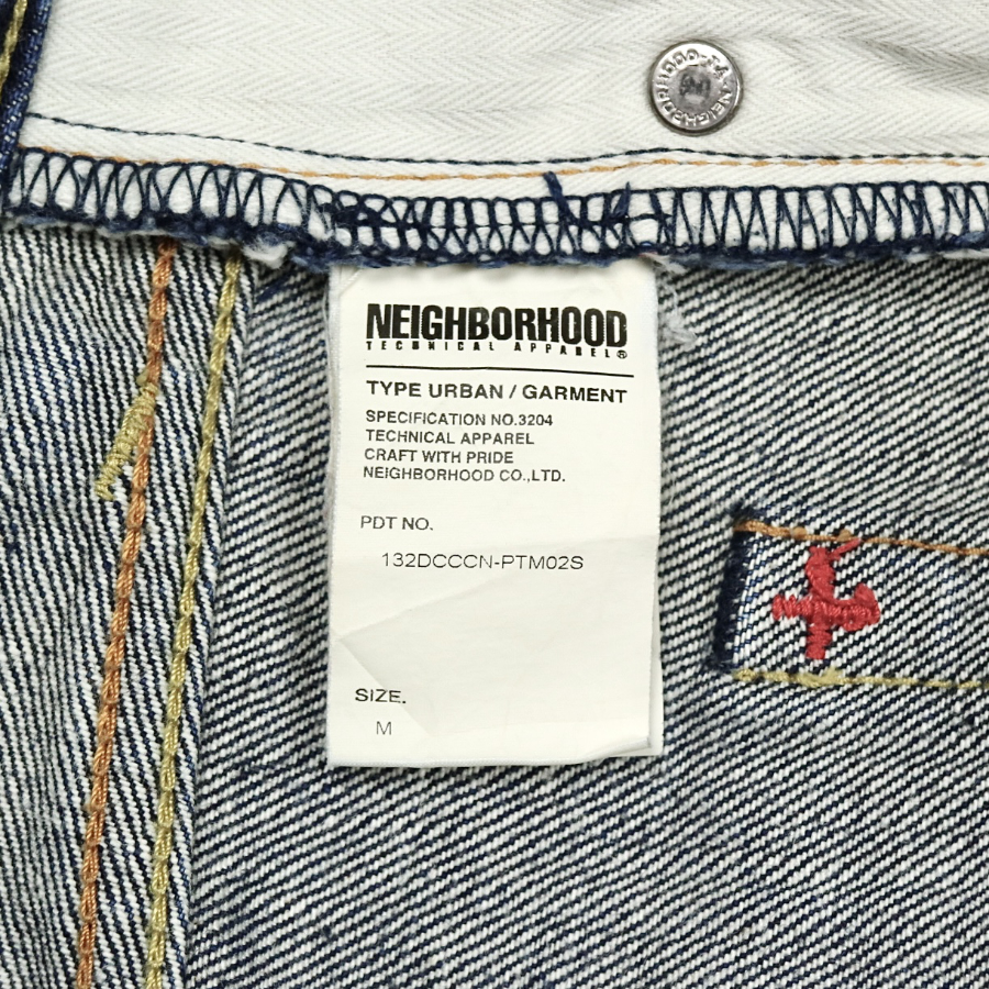 Neighborhood x Cash Ca Selvedge Denim Jeans Size 32